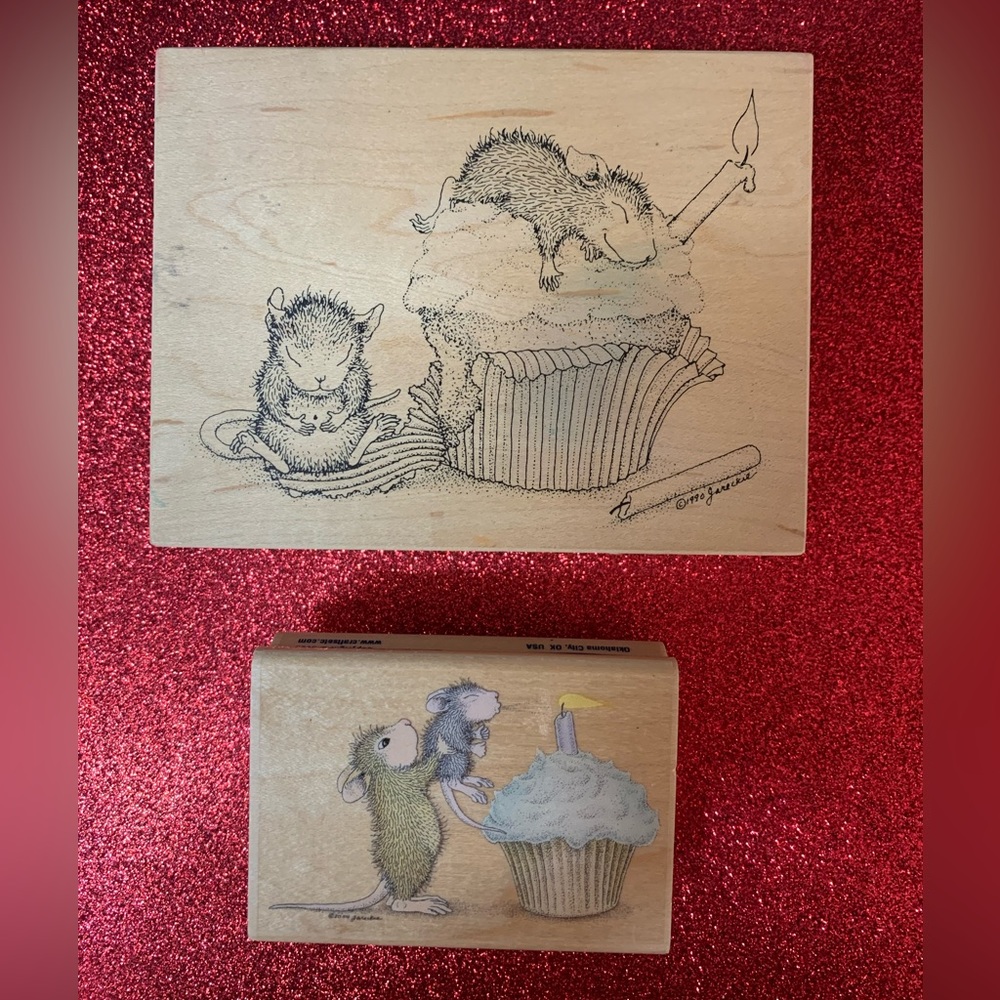 House Mouse Designs Birthday Rubber Stamp Bundle